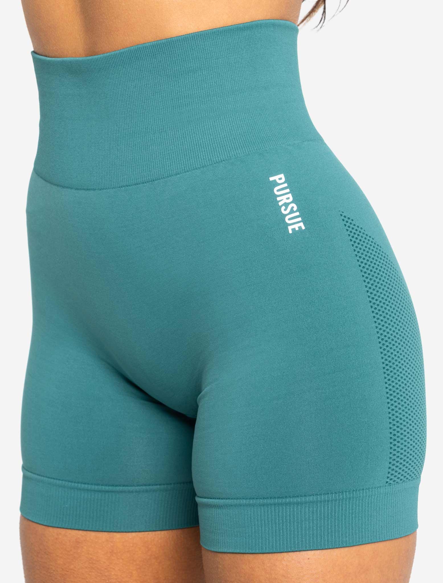 Move Seamless Shorts / Teal Pursue Fitness 6