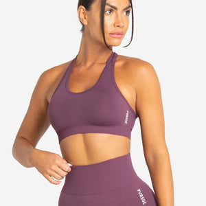 Move Seamless Sports Bra / Plum Pursue Fitness 1