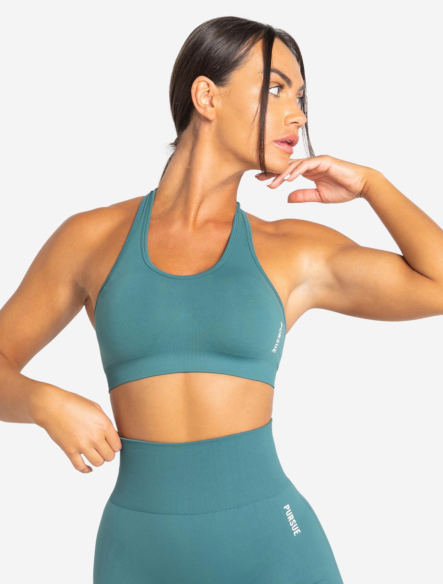 Move Seamless Sports Bra, Teal