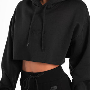 Oversized Crop Hoodie / Blackout Pursue Fitness 2