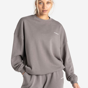 Oversized Sweatshirt / Mushroom Grey Pursue Fitness 1