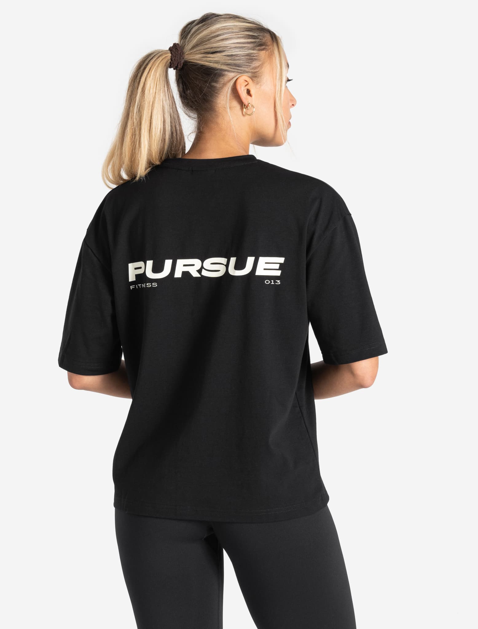 Oversized T-Shirt / Black Pursue Fitness 2