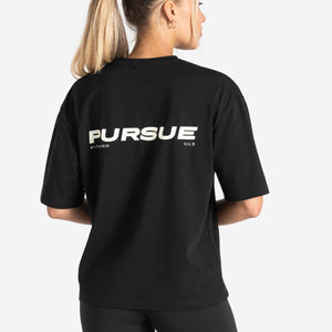 Oversized T-Shirt / Black Pursue Fitness 2