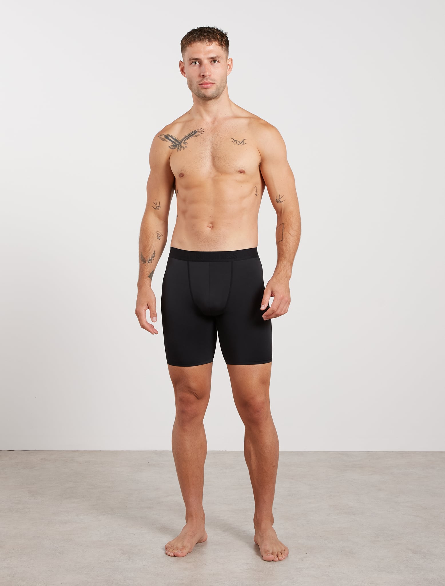 Fit Guys In Boxers Performance Boxers | Black | Pursue Fitness