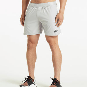Performance Mid-Rise Shorts / Grey Pursue Fitness 1