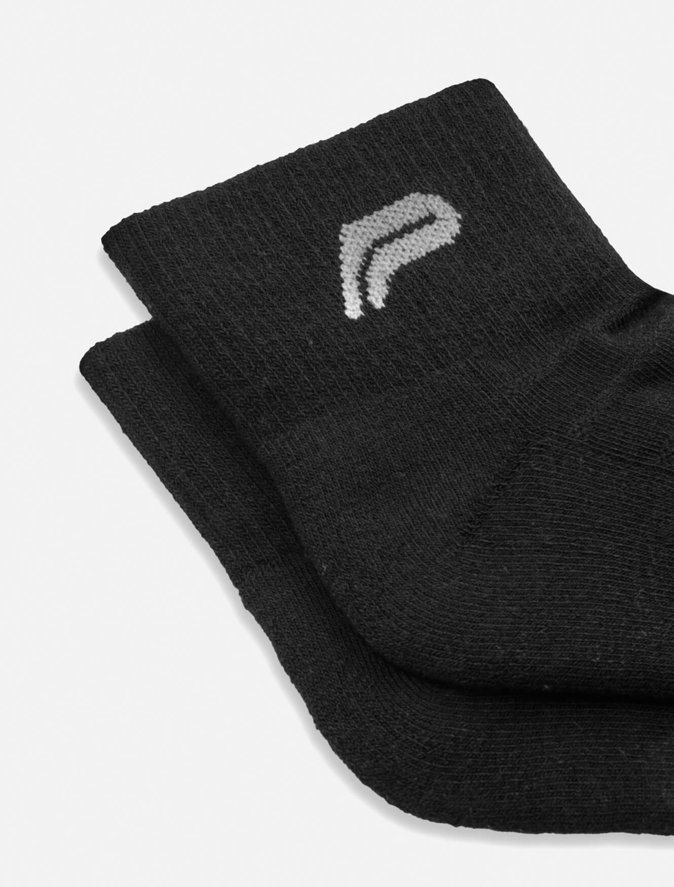 Premium Cushioned Running Socks / Black Pursue Fitness 3