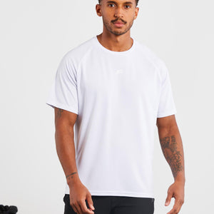 Relaxed Fit Training T-Shirt / White Pursue Fitness 2