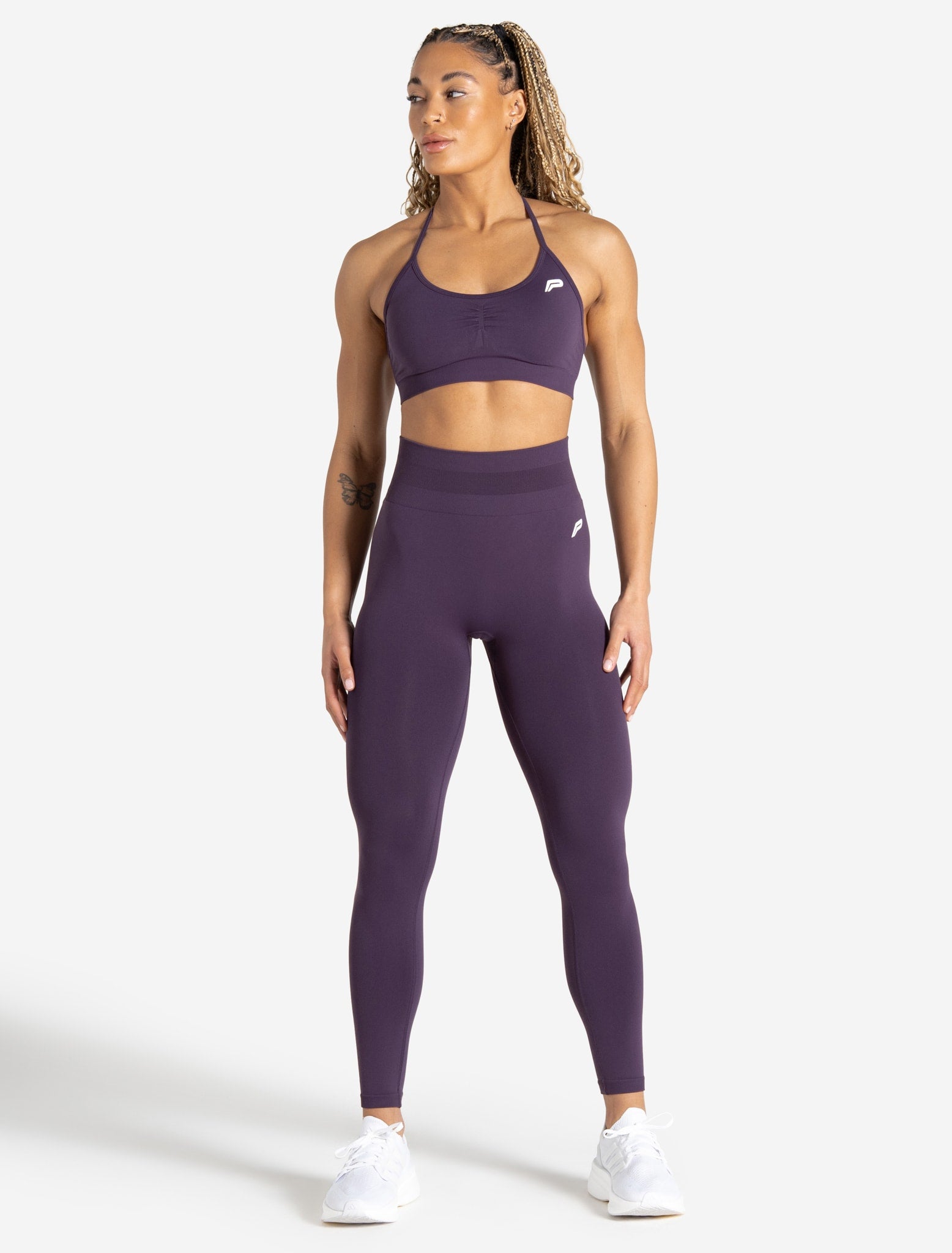 Scrunch Seamless Leggings - Blackberry Pursue Fitness 5