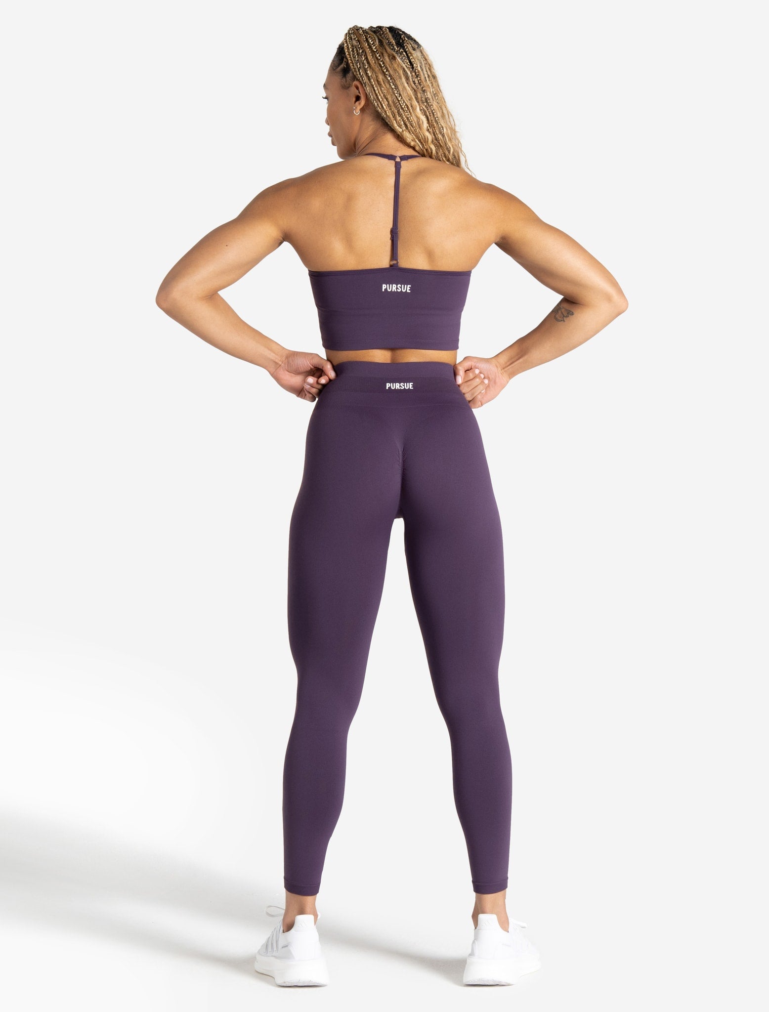 Scrunch Seamless Leggings - Blackberry Pursue Fitness 6