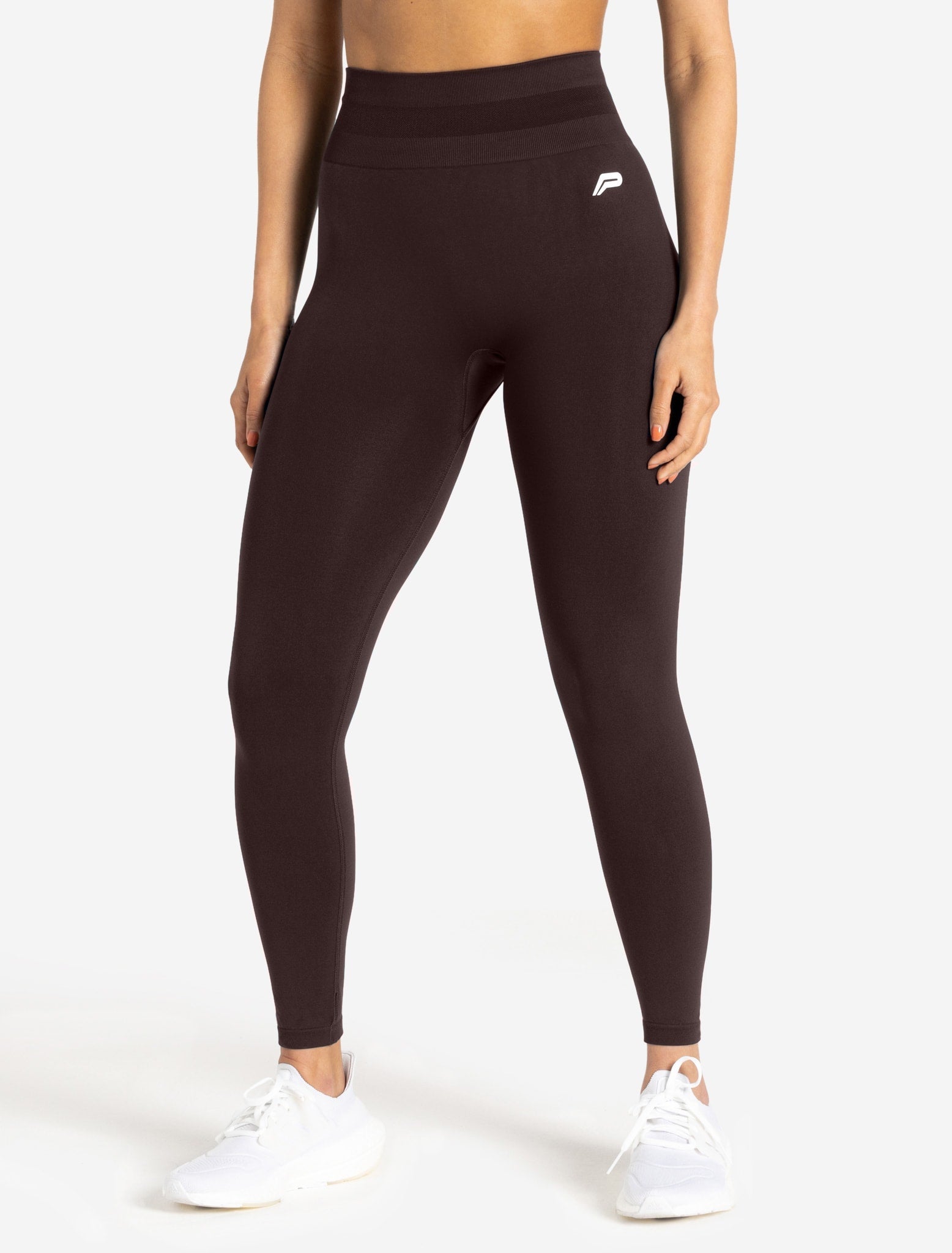 Scrunch Seamless Leggings - Chocolate Plum Pursue Fitness 2