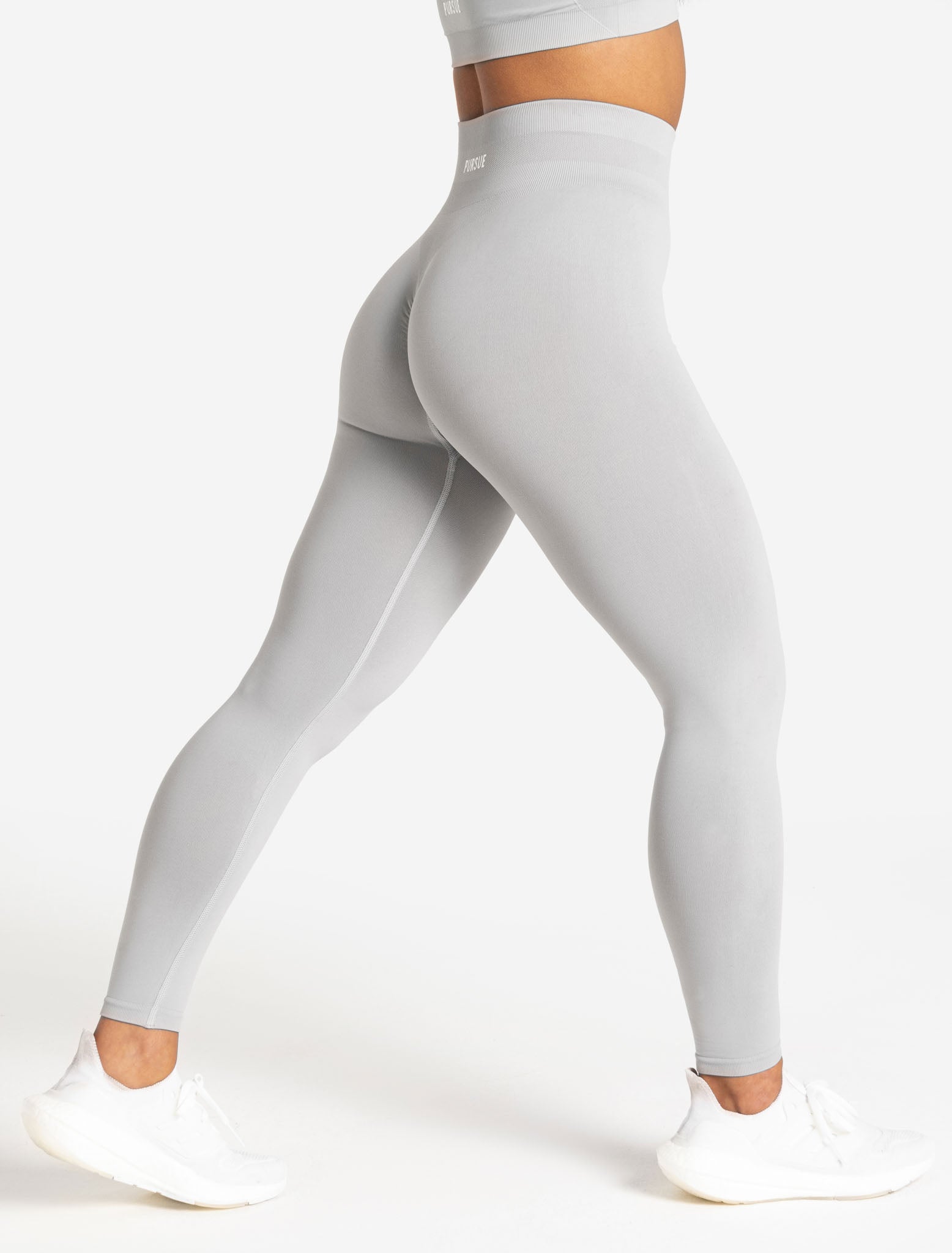 Scrunch Seamless Leggings / Grey Pursue Fitness 3