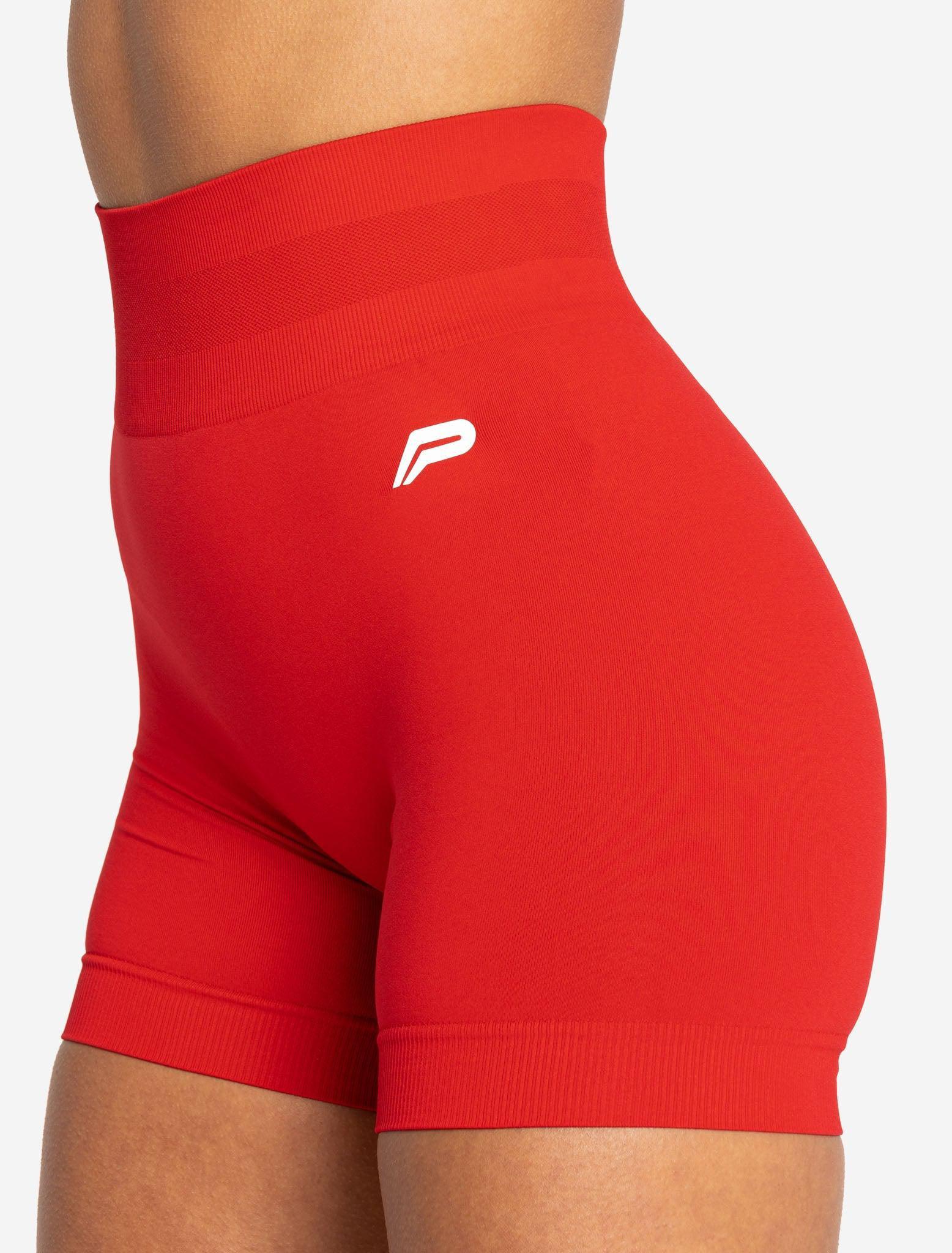 Scrunch Seamless Shorts / Candy Red Pursue Fitness 4