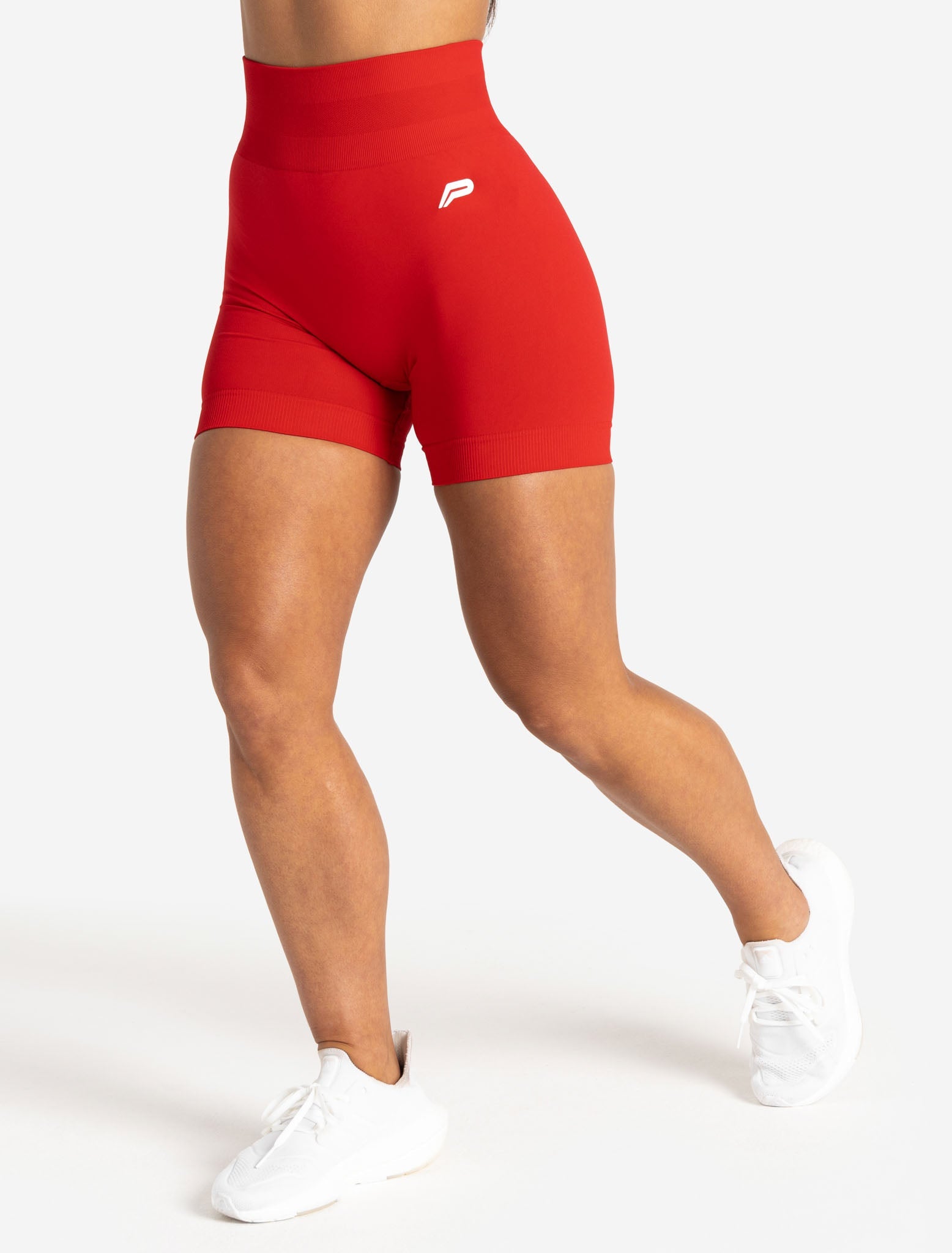 Scrunch Seamless Shorts / Candy Red Pursue Fitness 6