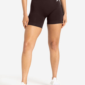 Scrunch Seamless Shorts - Chocolate Plum Pursue Fitness 2