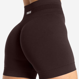 Scrunch Seamless Shorts - Chocolate Plum Pursue Fitness 1