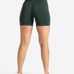 Scrunch Seamless Shorts - Forest Green Pursue Fitness 1