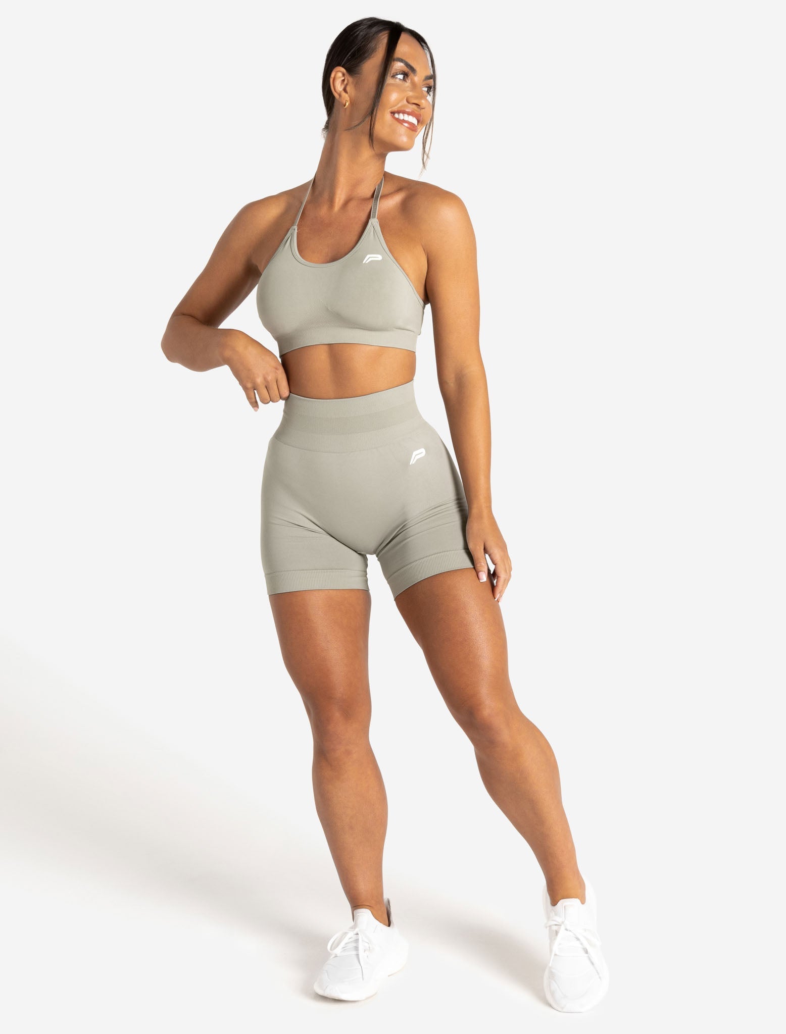 Scrunch Seamless Shorts / Sage Pursue Fitness 6
