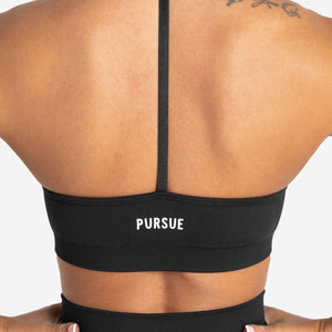 Scrunch Seamless Sports Bra / Black Pursue Fitness 2