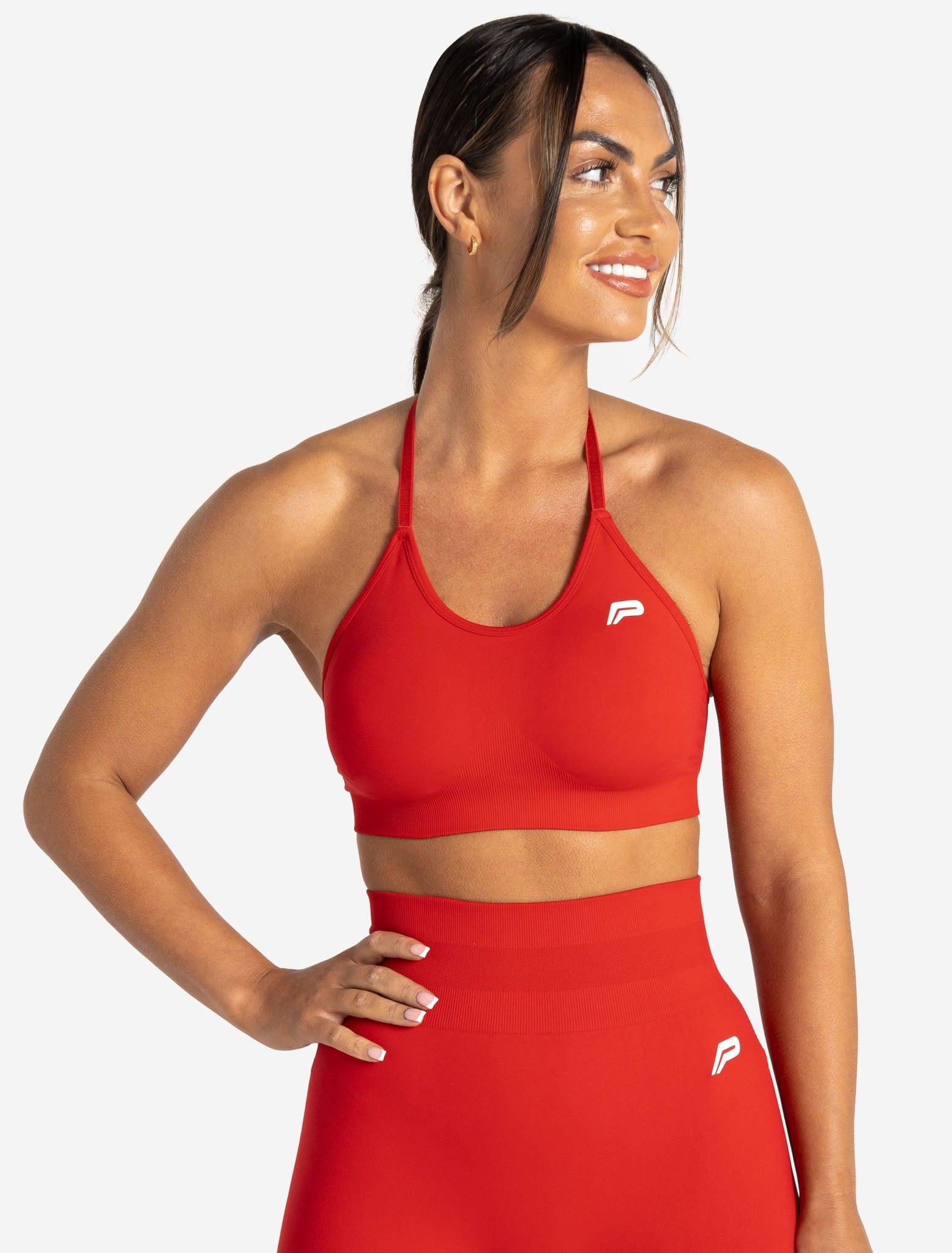 Core Candy Ultimate Sports Bra, Red