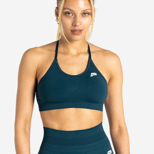 Scrunch Seamless Sports Bra / Dark Teal Pursue Fitness 1