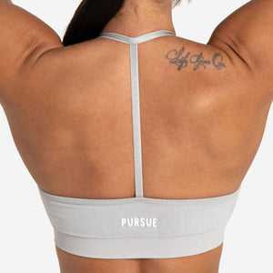 Scrunch Seamless Sports Bra / Grey Pursue Fitness 2