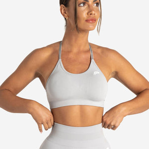 Scrunch Seamless Sports Bra / Grey Pursue Fitness 1