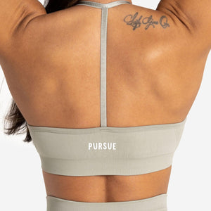 Scrunch Seamless Sports Bra / Sage Pursue Fitness 2