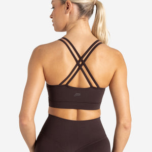 Sculpt Seamless Sports Bra - Espresso Pursue Fitness 2