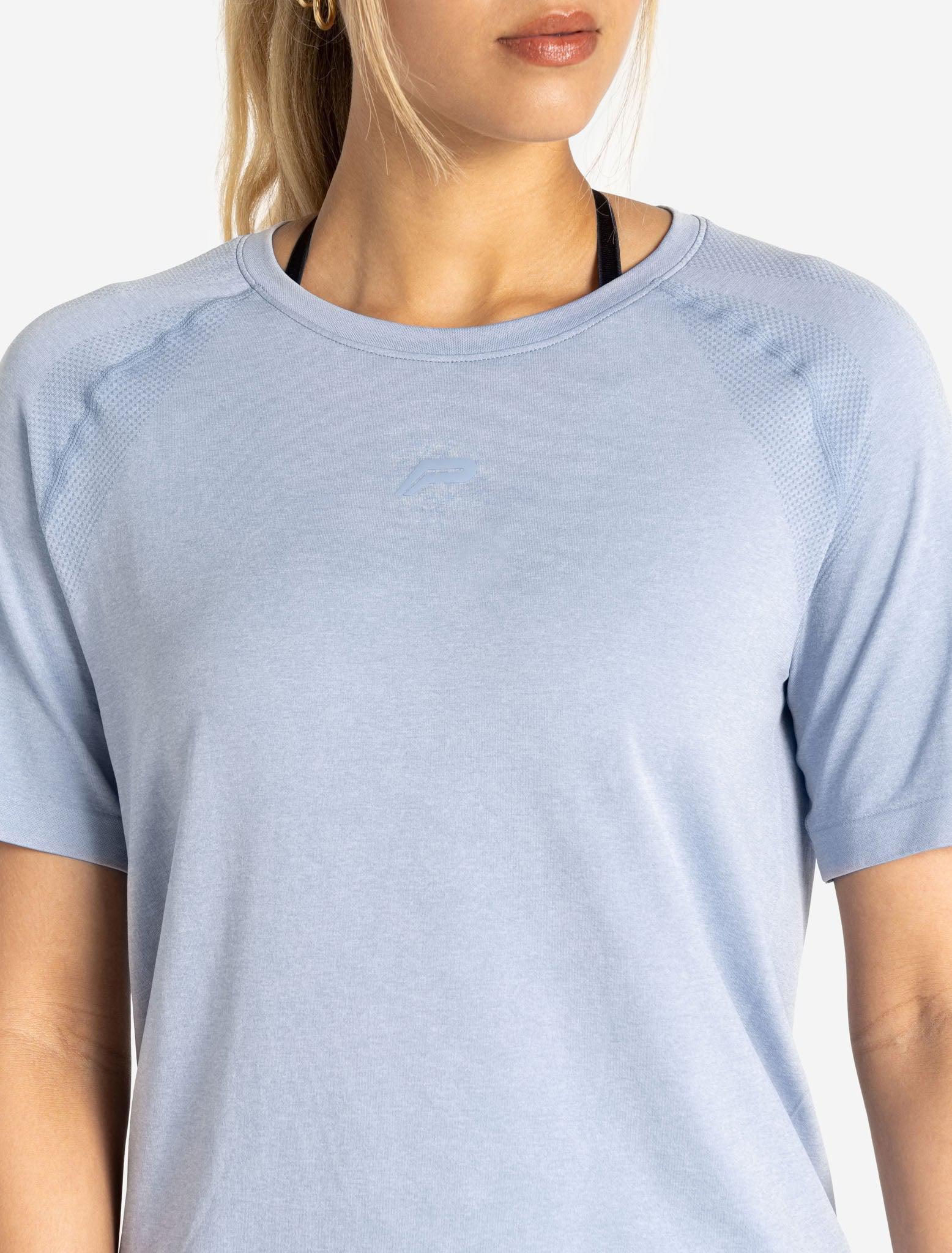 Seamless T-Shirt / Blue Marl Pursue Fitness 2