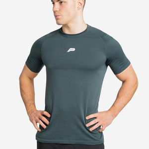 Seamless T-shirt / Dark Green Pursue Fitness 1