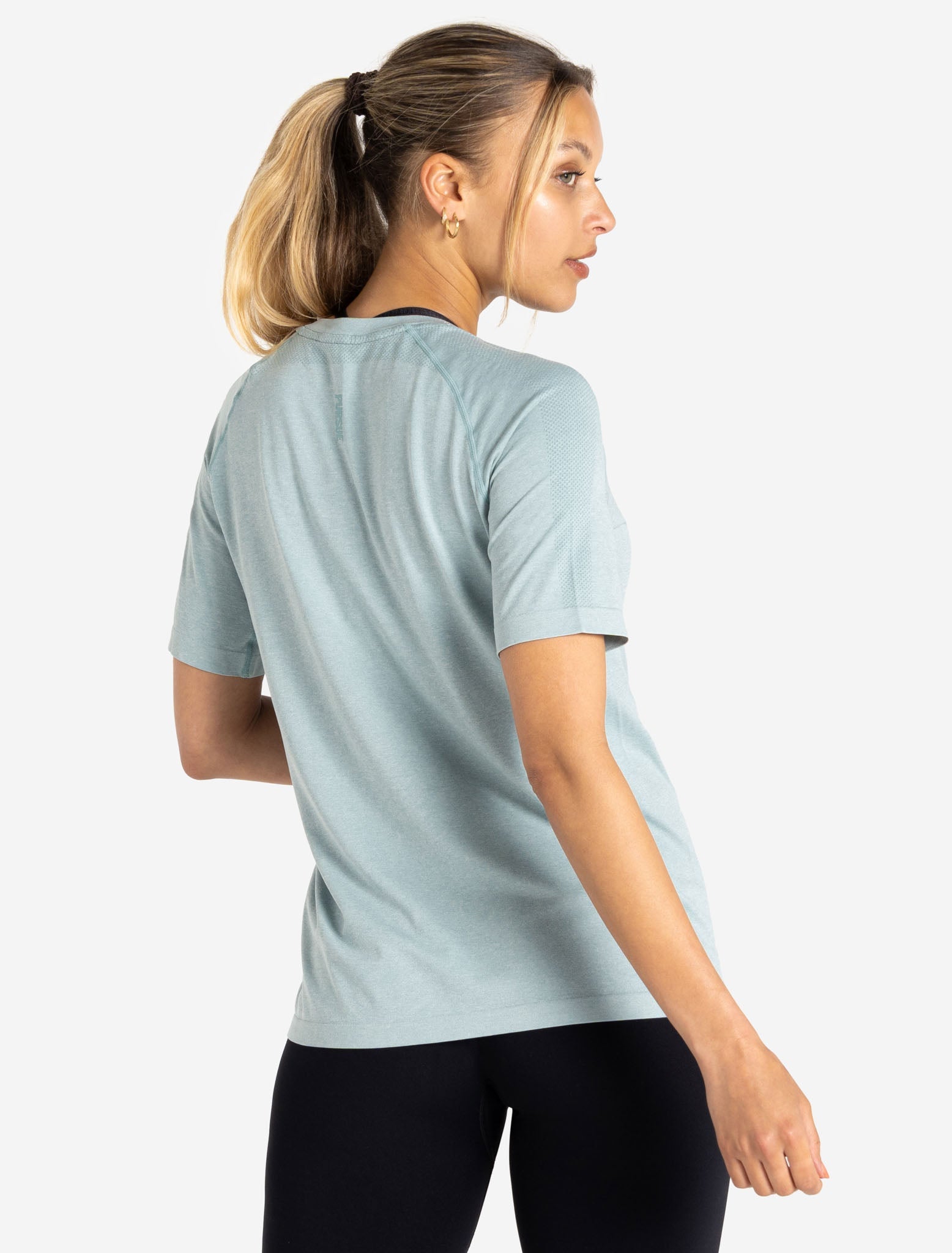 Seamless T-Shirt / Seafoam Green Marl Pursue Fitness 4