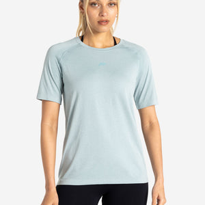 Seamless T-Shirt / Seafoam Green Marl Pursue Fitness 1