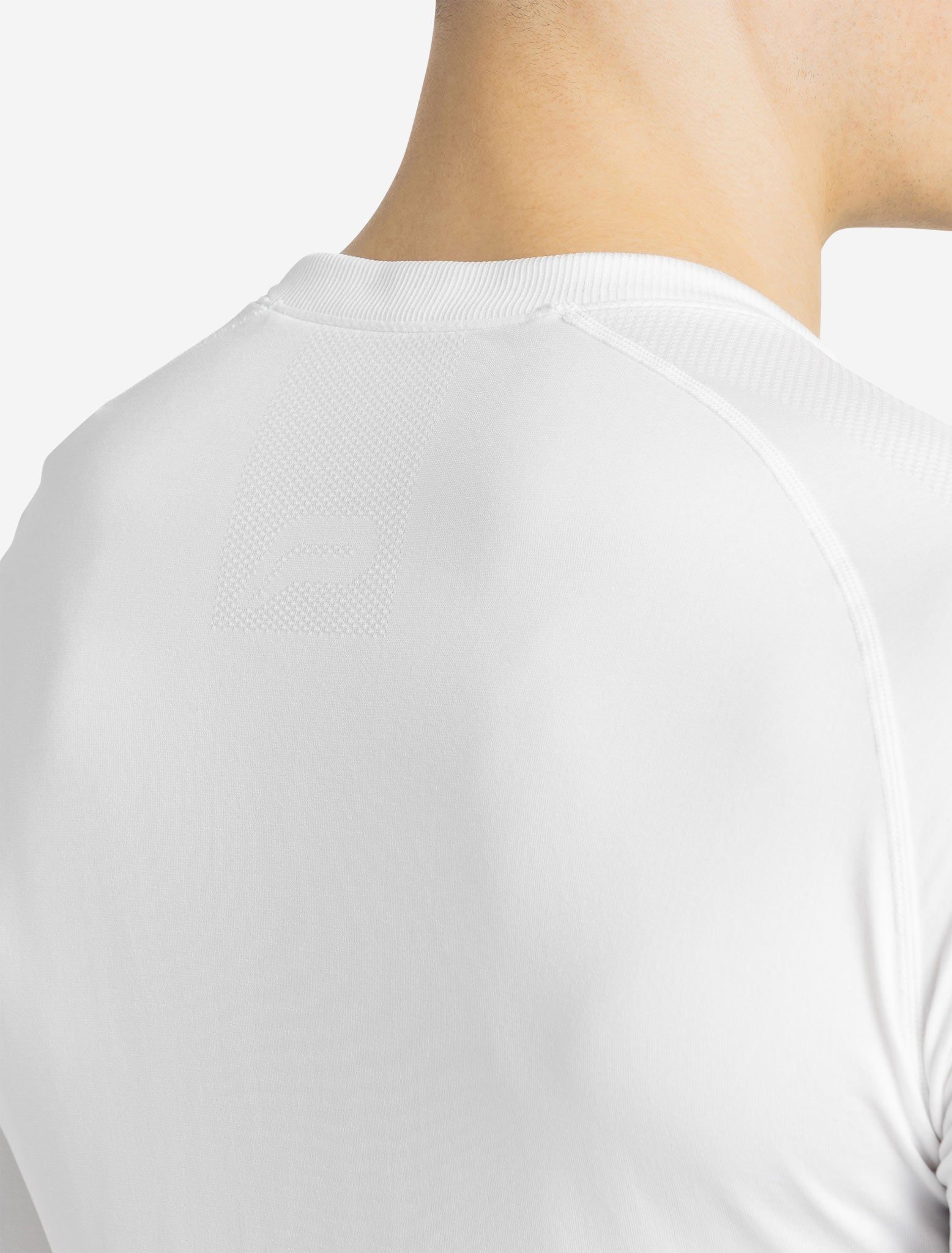 Men's Seamless T-Shirt | White | Pursue Fitness