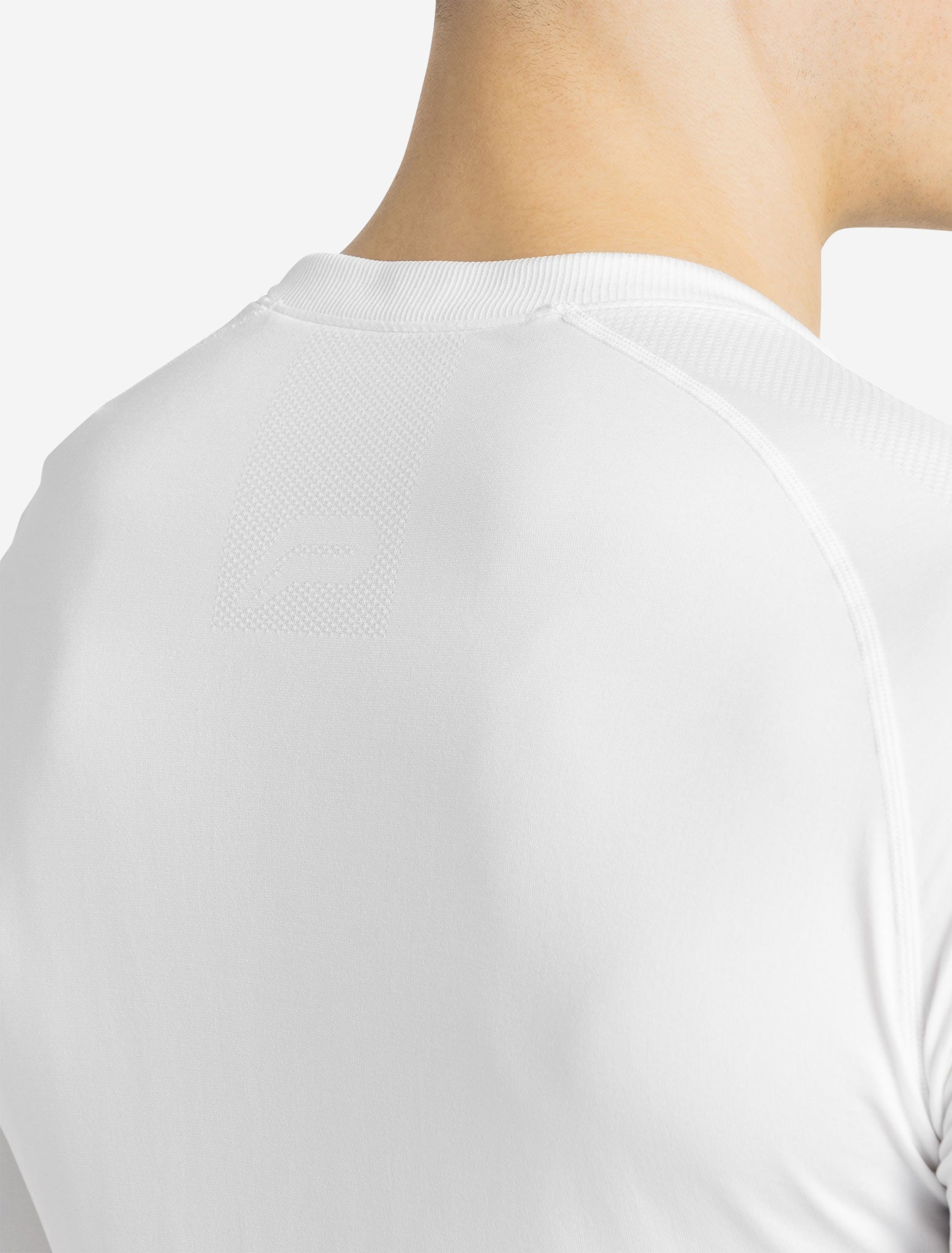 Men s Seamless T Shirt White Pursue Fitness men-s-seamless-t-shirt-white-pursue-fitness