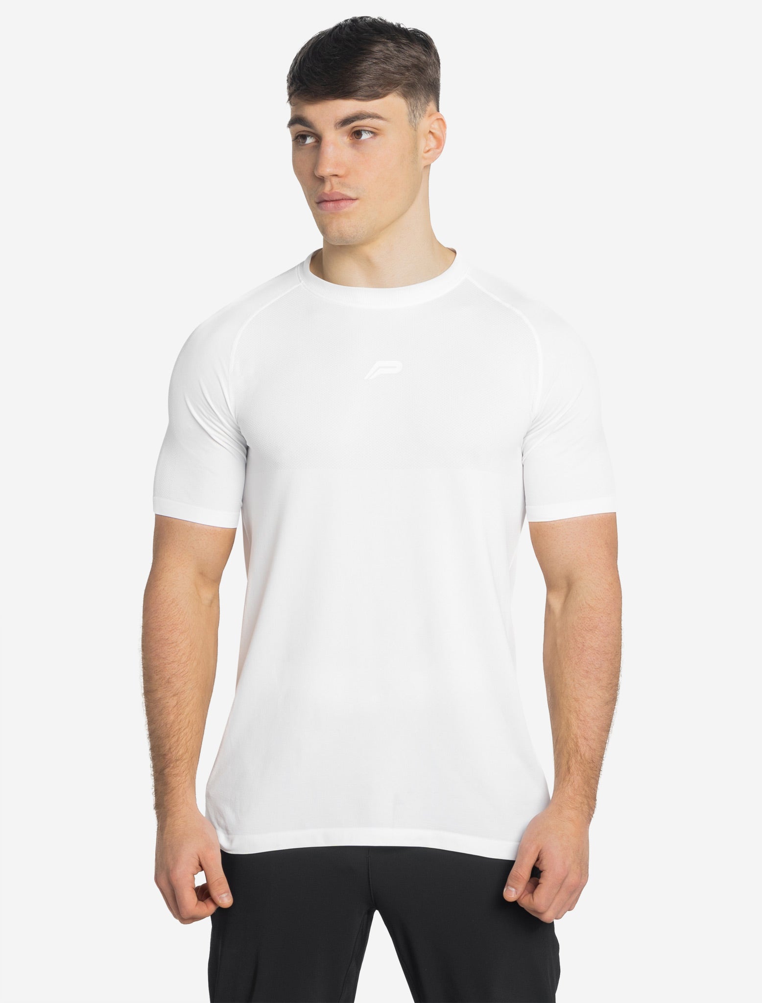 Seamless T-shirt / White Pursue Fitness 1