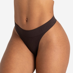 Seamless Thong - Coffee Bean Pursue Fitness 1