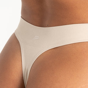 Seamless Thong - Cream Pursue Fitness 2