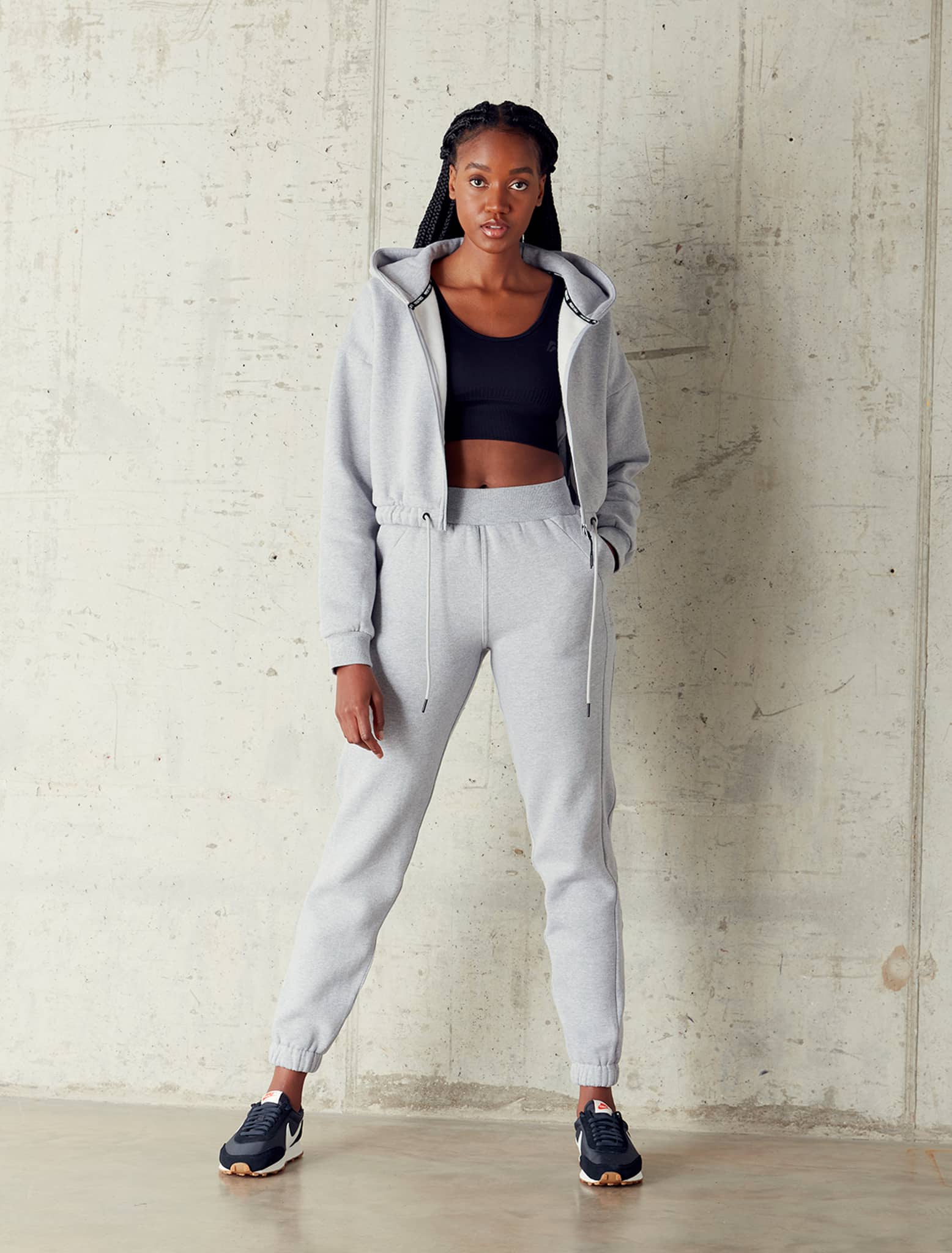 Select Bottoms - Grey Marl Pursue Fitness 2