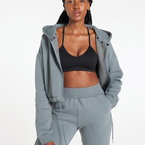 Select Crop Jacket / Teal Pursue Fitness 2