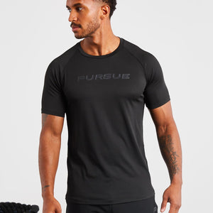 Statement T-Shirt / Black Pursue Fitness 1