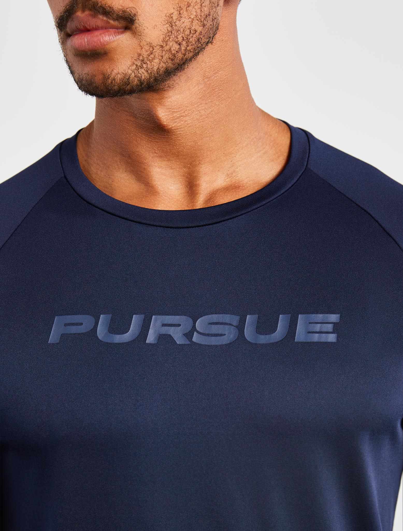 Statement T-Shirt / Navy Pursue Fitness 2