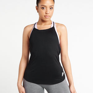 Strappy Back Vest / Black Pursue Fitness 1