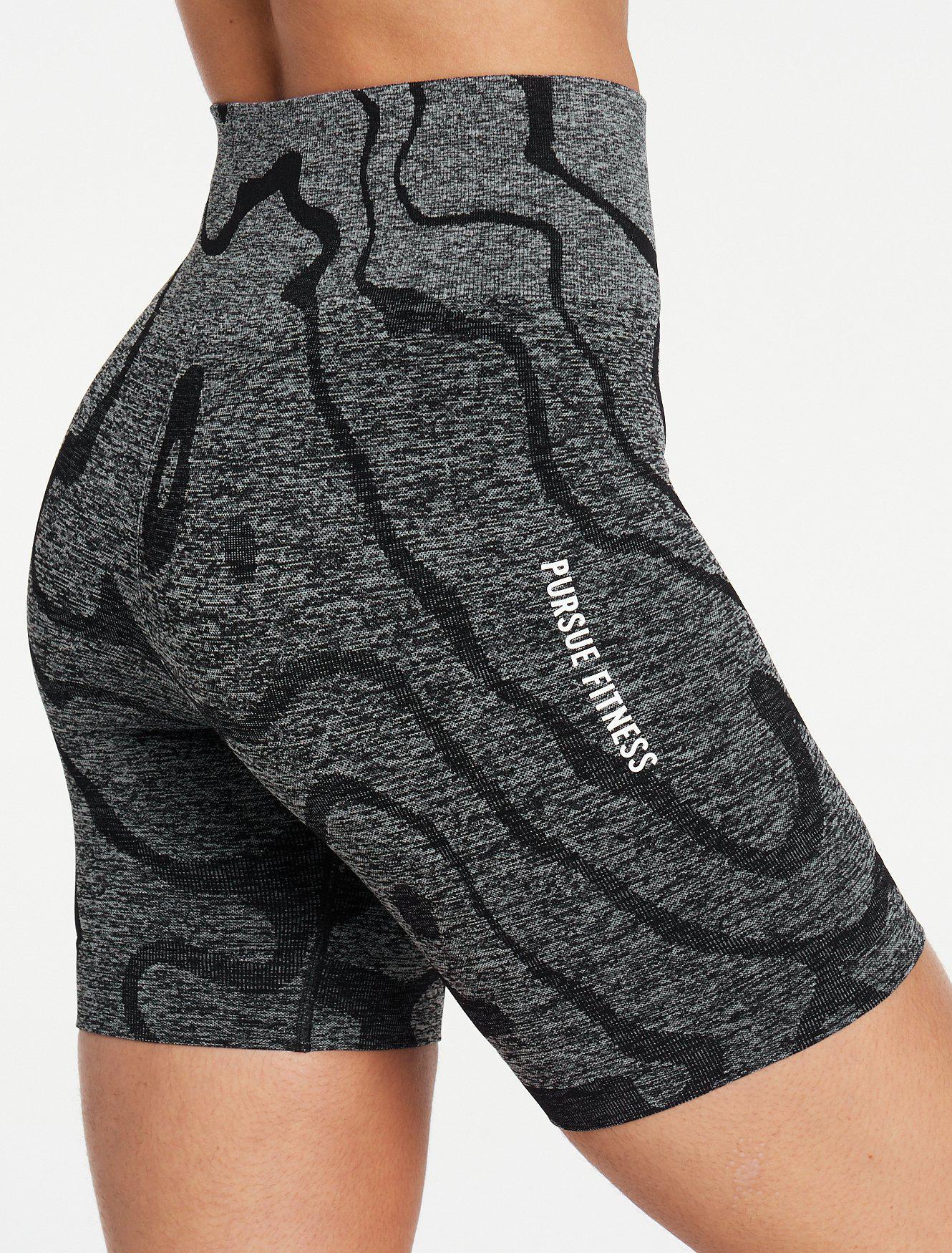 Sustainable Seamless Shorts / Black Pursue Fitness 5