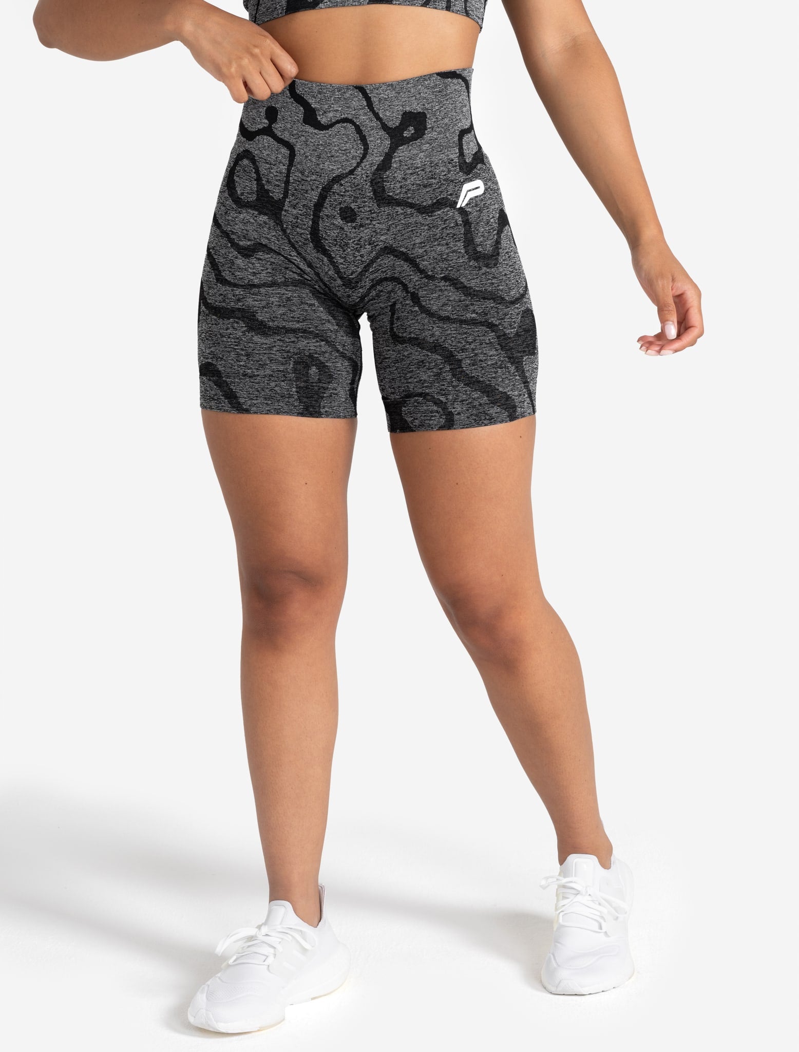 Sustainable Seamless Shorts - Black Pursue Fitness 1