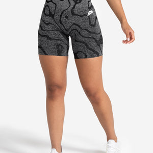 Sustainable Seamless Shorts - Black Pursue Fitness 1
