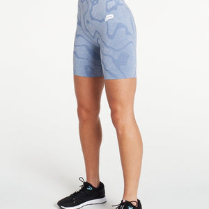 Sustainable Seamless Shorts / Blue Pursue Fitness 1