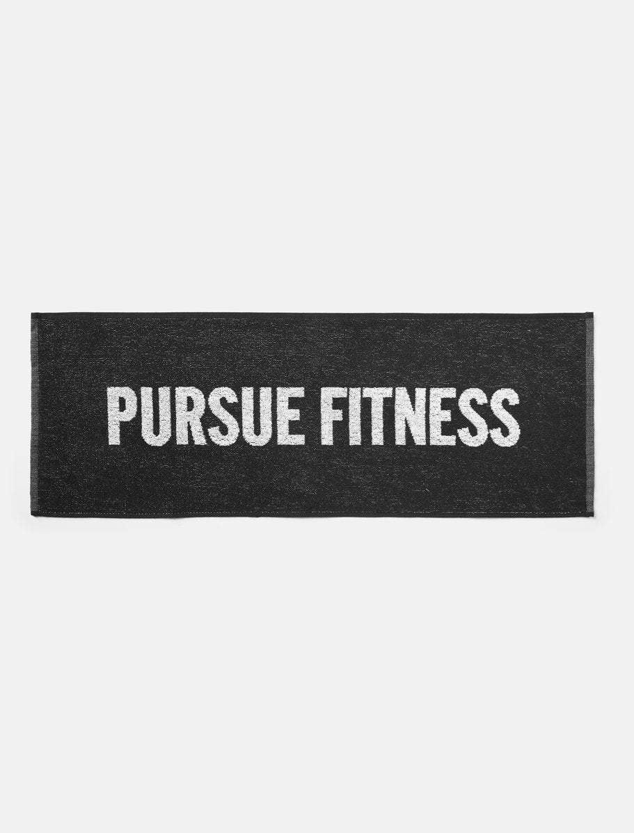 Team Sweat Towel / Black Pursue Fitness 2
