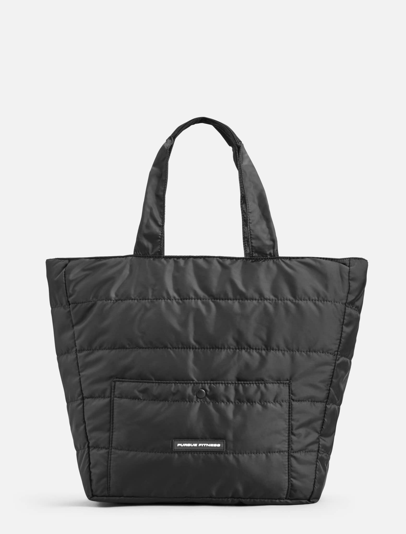 The Quilted Tote / Black Pursue Fitness 1