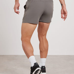 Training 5" Shorts - Light Grey Pursue Fitness 2