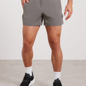 Training 5" Shorts - Light Grey Pursue Fitness 1